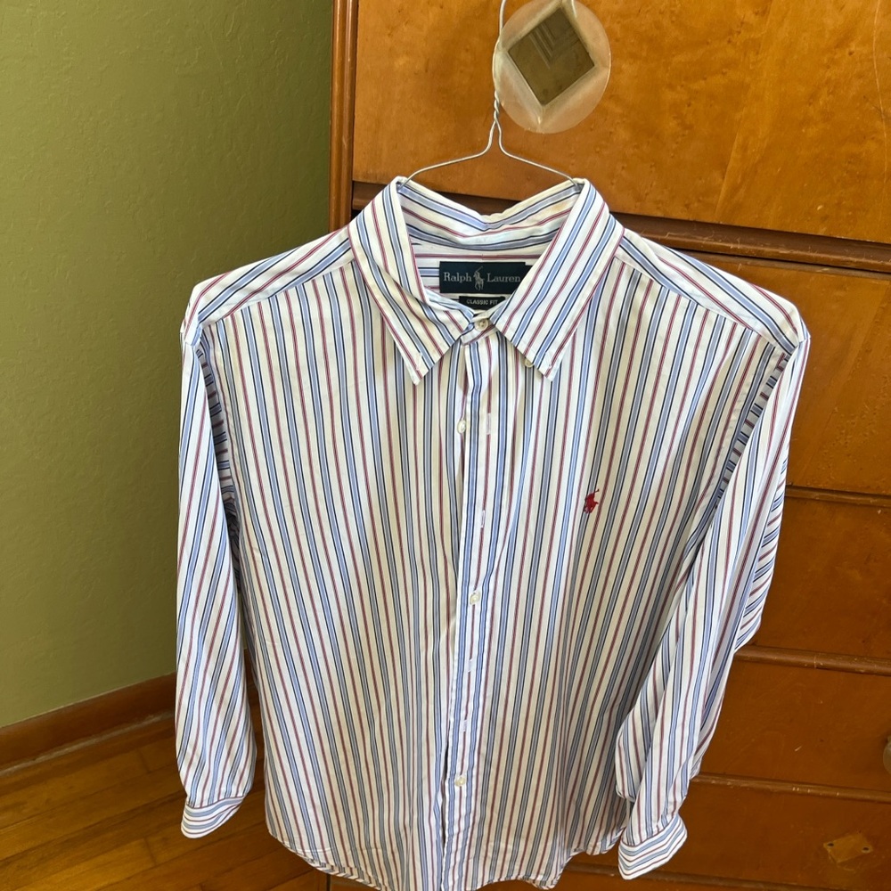 Ralph Lauren Men's Multicolor Striped Shirt